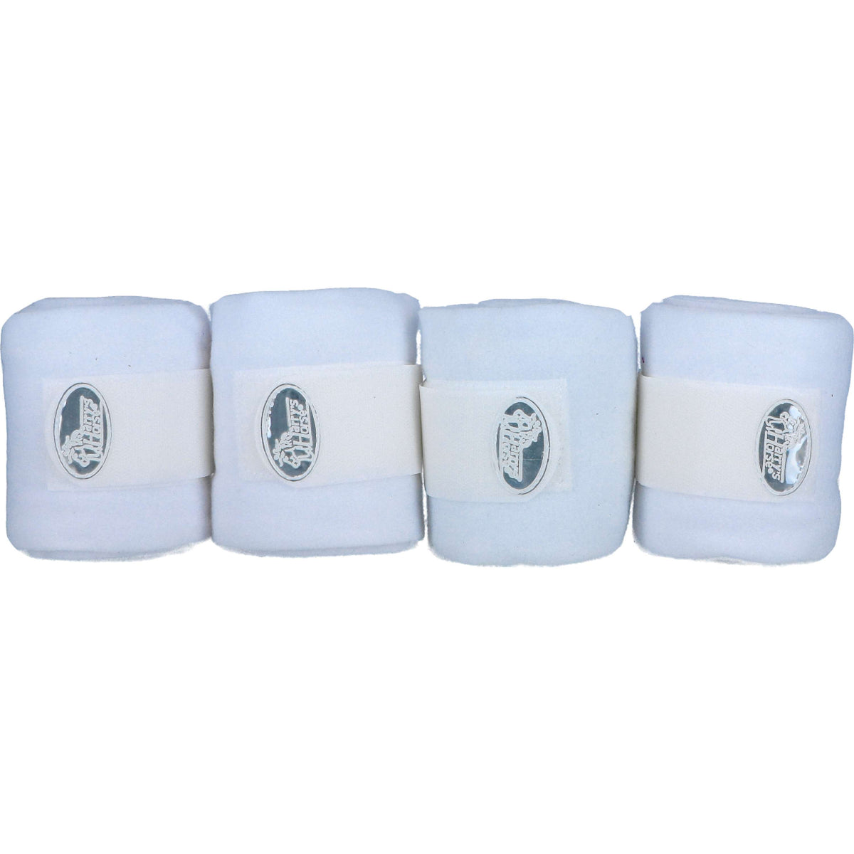 Harry's Horse Bandages Fleece 4 Pieces White