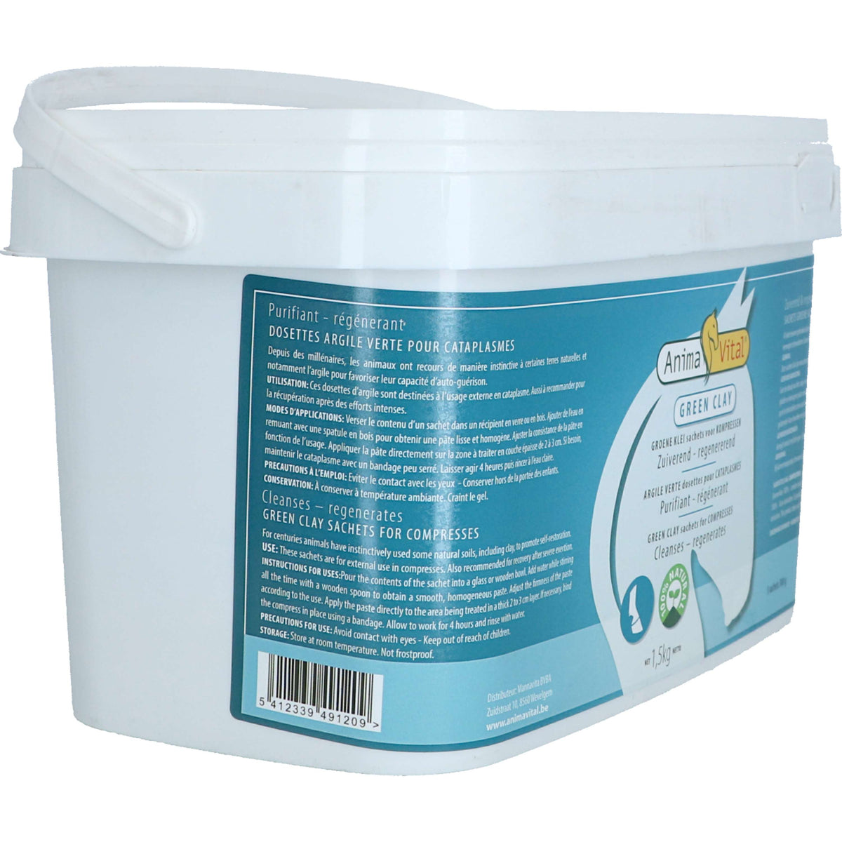 Animavital Green Clay Powder