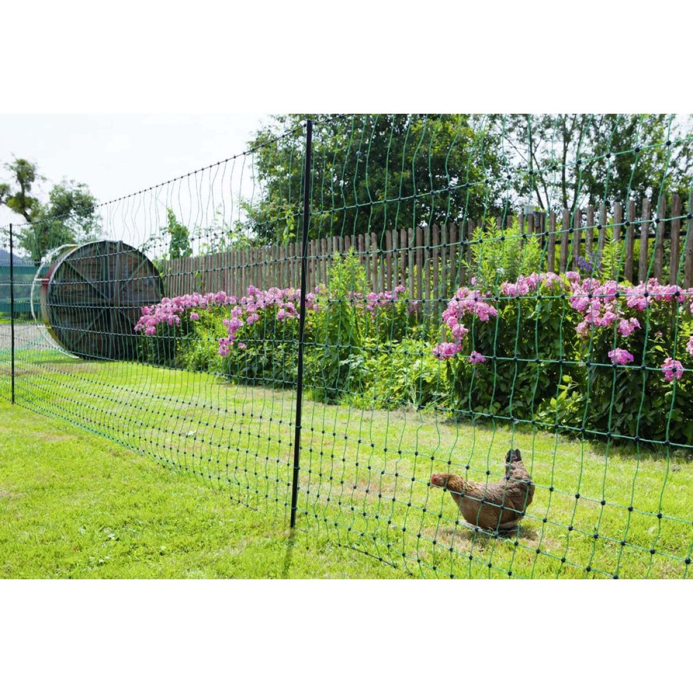 Kerbl Poultry Net Double Pen Without Stream Green