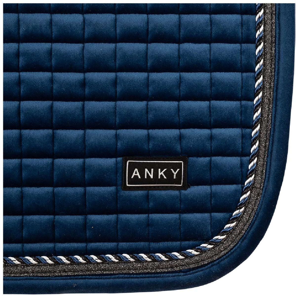 ANKY Saddlepad Velvet Dressage Legion Blue