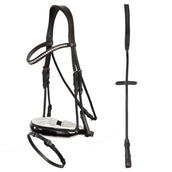 Anky Bridle Anatomic Rounded Incl Reins Black/White