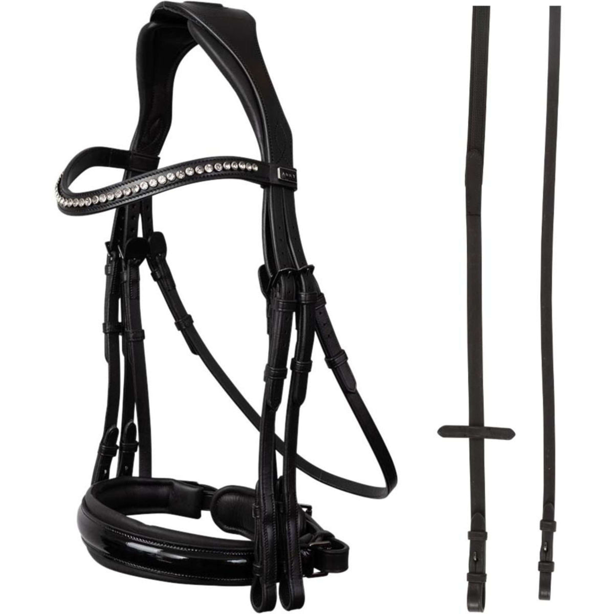 ANKY Double Bridle Comfort Fit Black