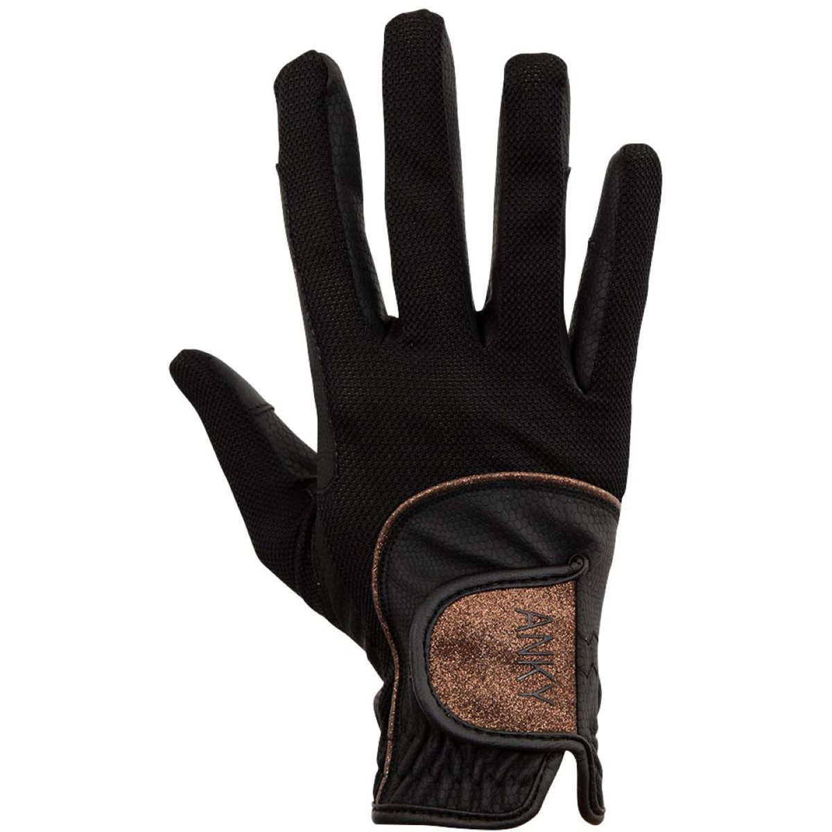 ANKY Riding Gloves Technical Mesh Black/Copper