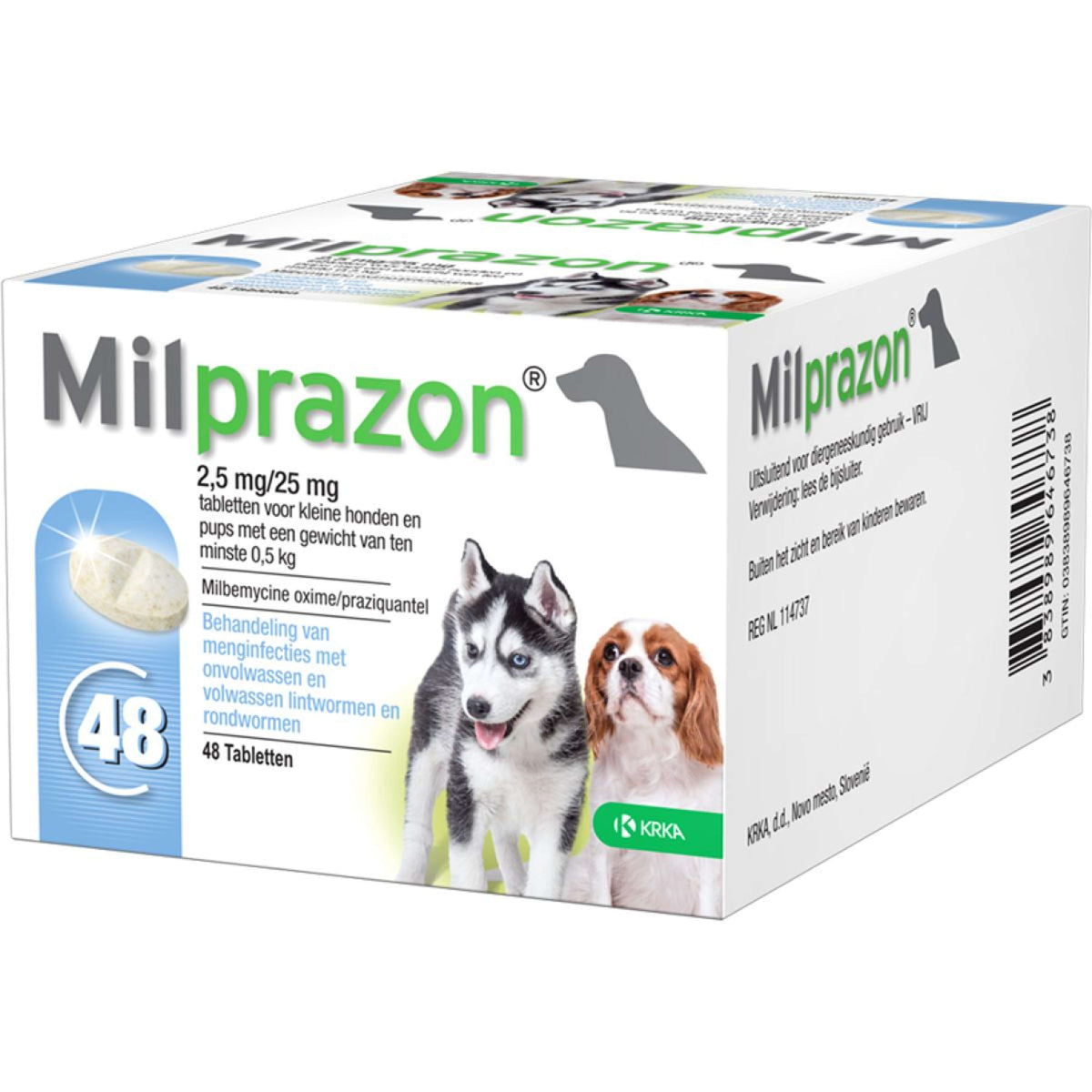 Milprazon Dewormer Dog 2,5mg