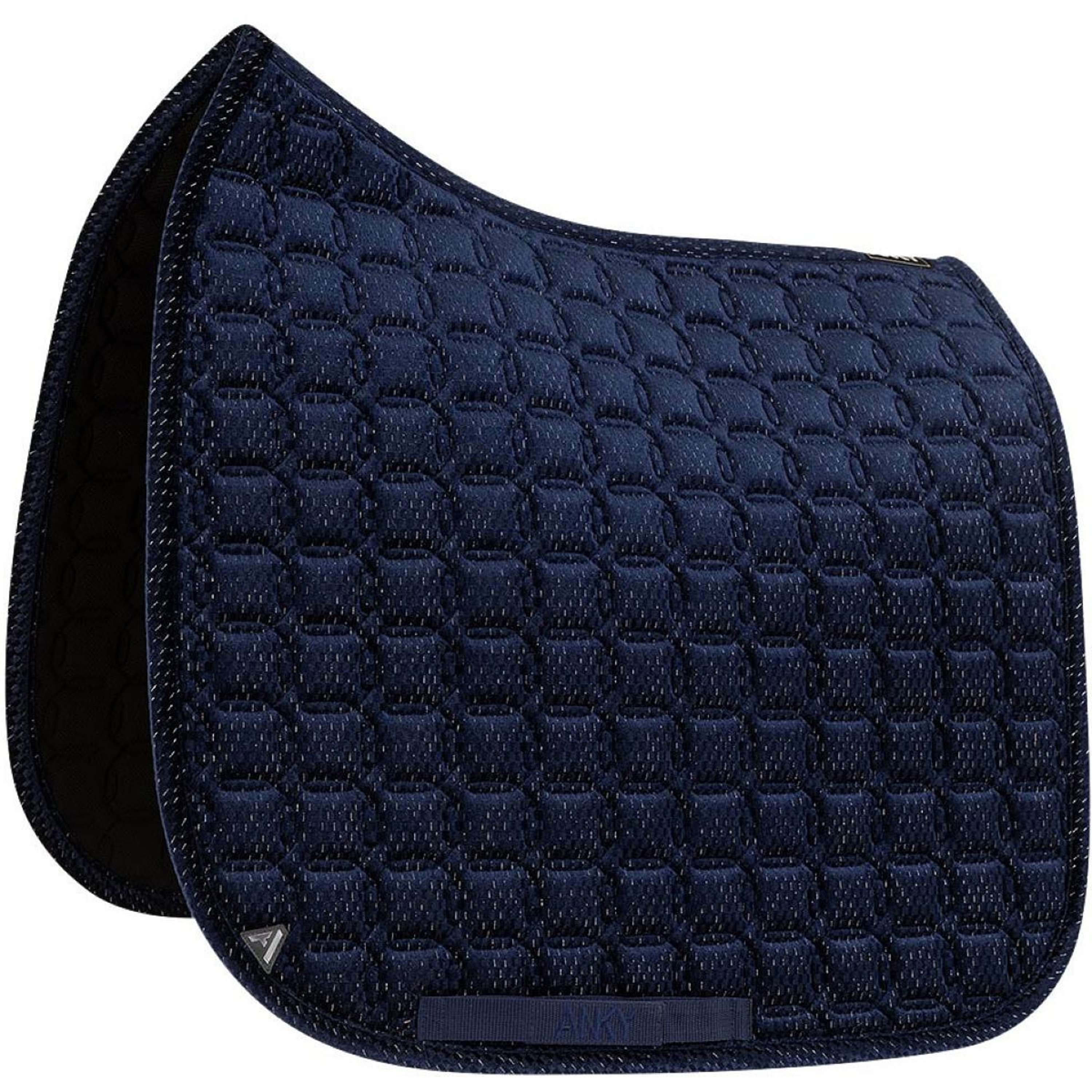 ANKY Saddlepad Check Velvet XB25003 Dressage Midnight Blue