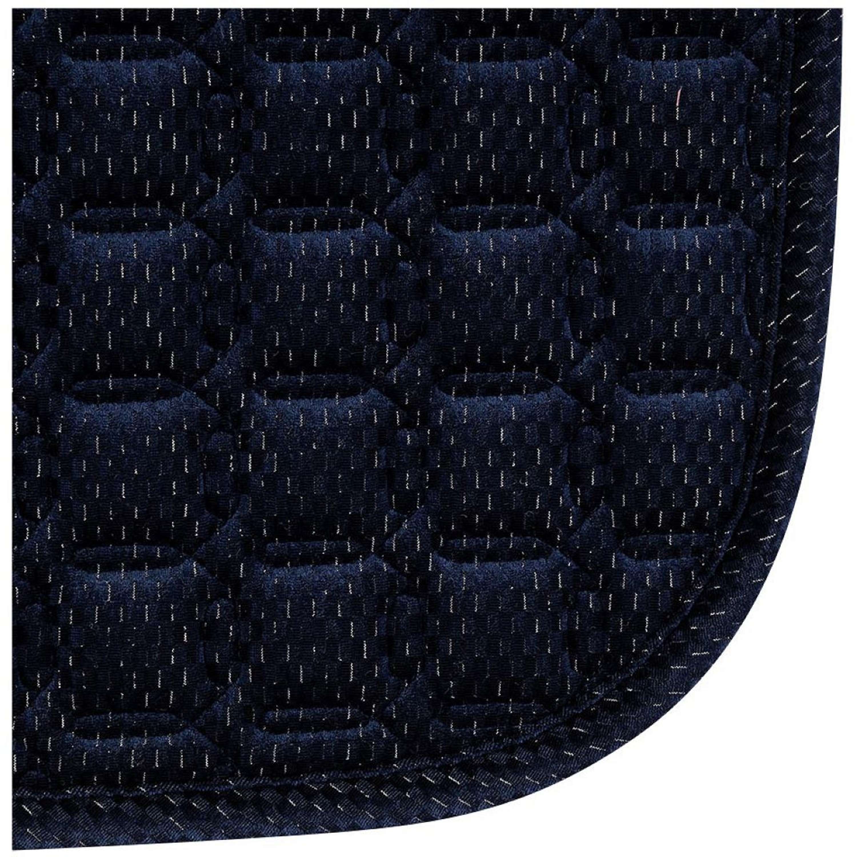 ANKY Saddlepad Check Velvet XB25003 Dressage Midnight Blue