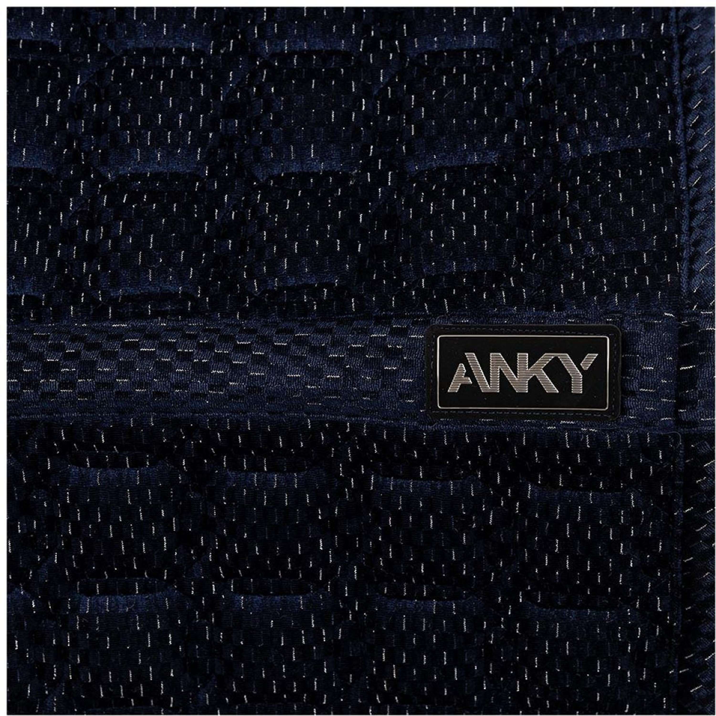 ANKY Saddlepad Check Velvet XB25003 Dressage Midnight Blue