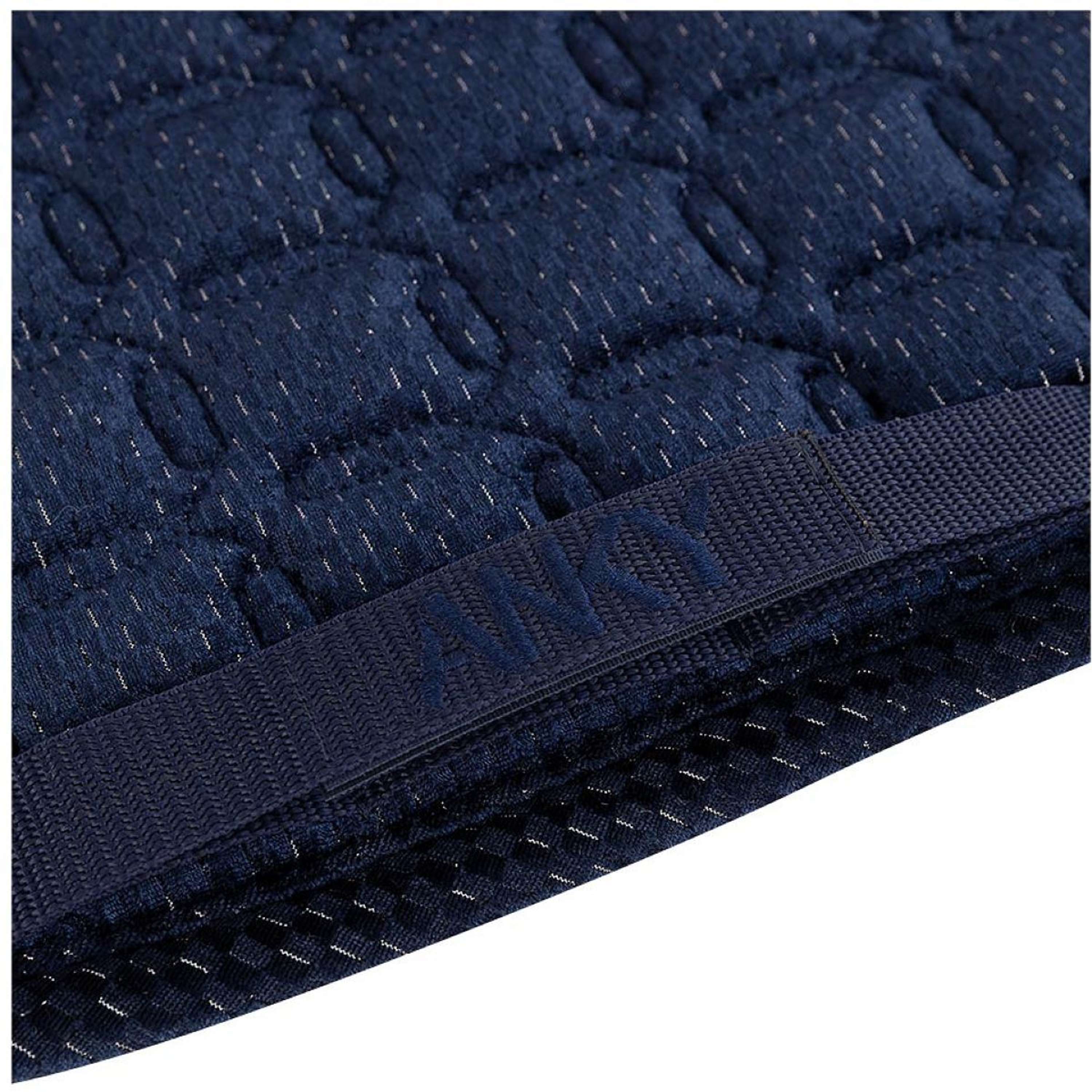 ANKY Saddlepad Check Velvet XB25003 Dressage Midnight Blue
