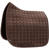 ANKY Saddlepad Check Velvet XB25003 Dressage Deep Taupe