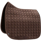 ANKY Saddlepad Check Velvet XB25003 Dressage Deep Taupe