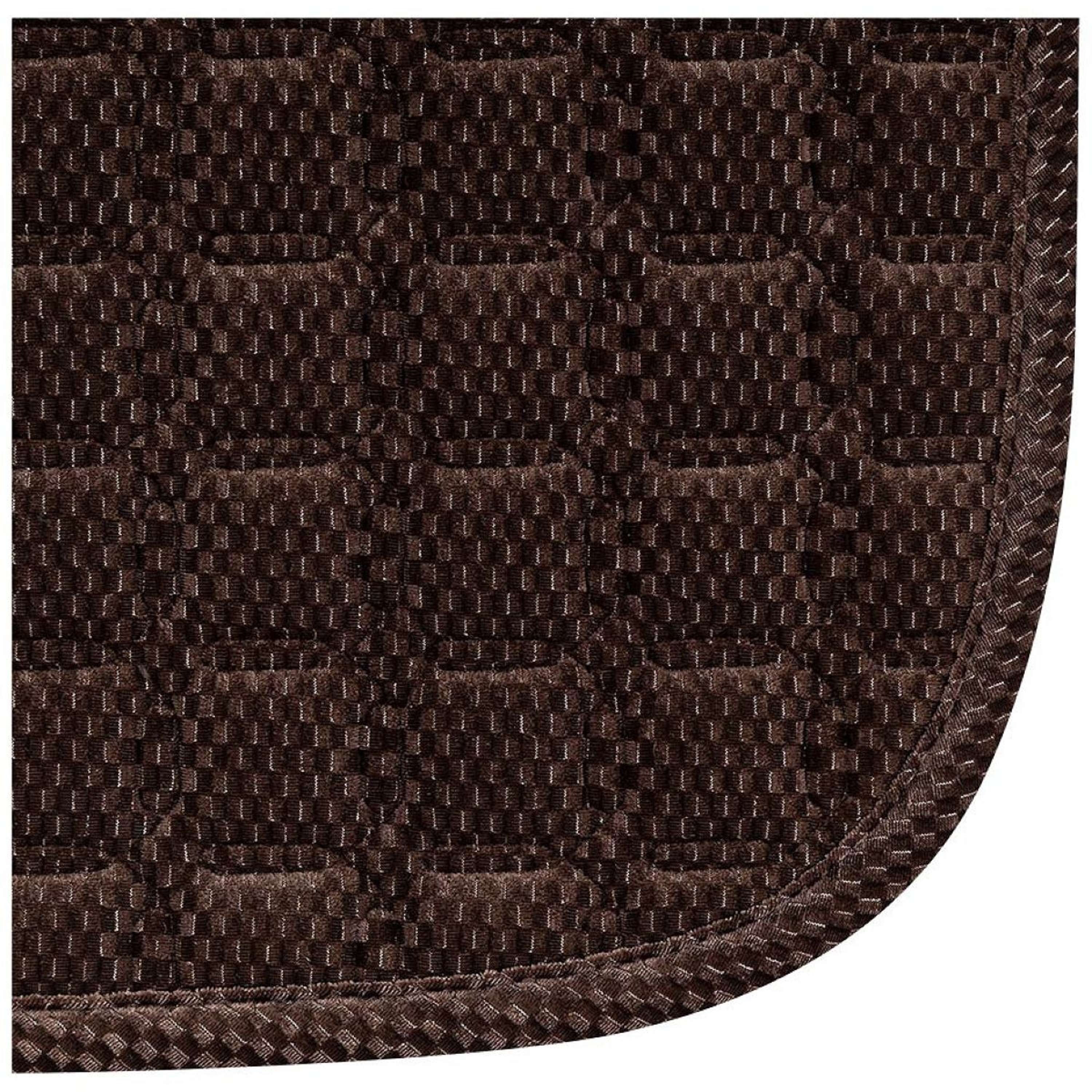 ANKY Saddlepad Check Velvet XB25003 Dressage Deep Taupe