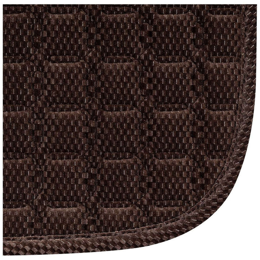 ANKY Saddlepad Check Velvet XB25003 Dressage Deep Taupe