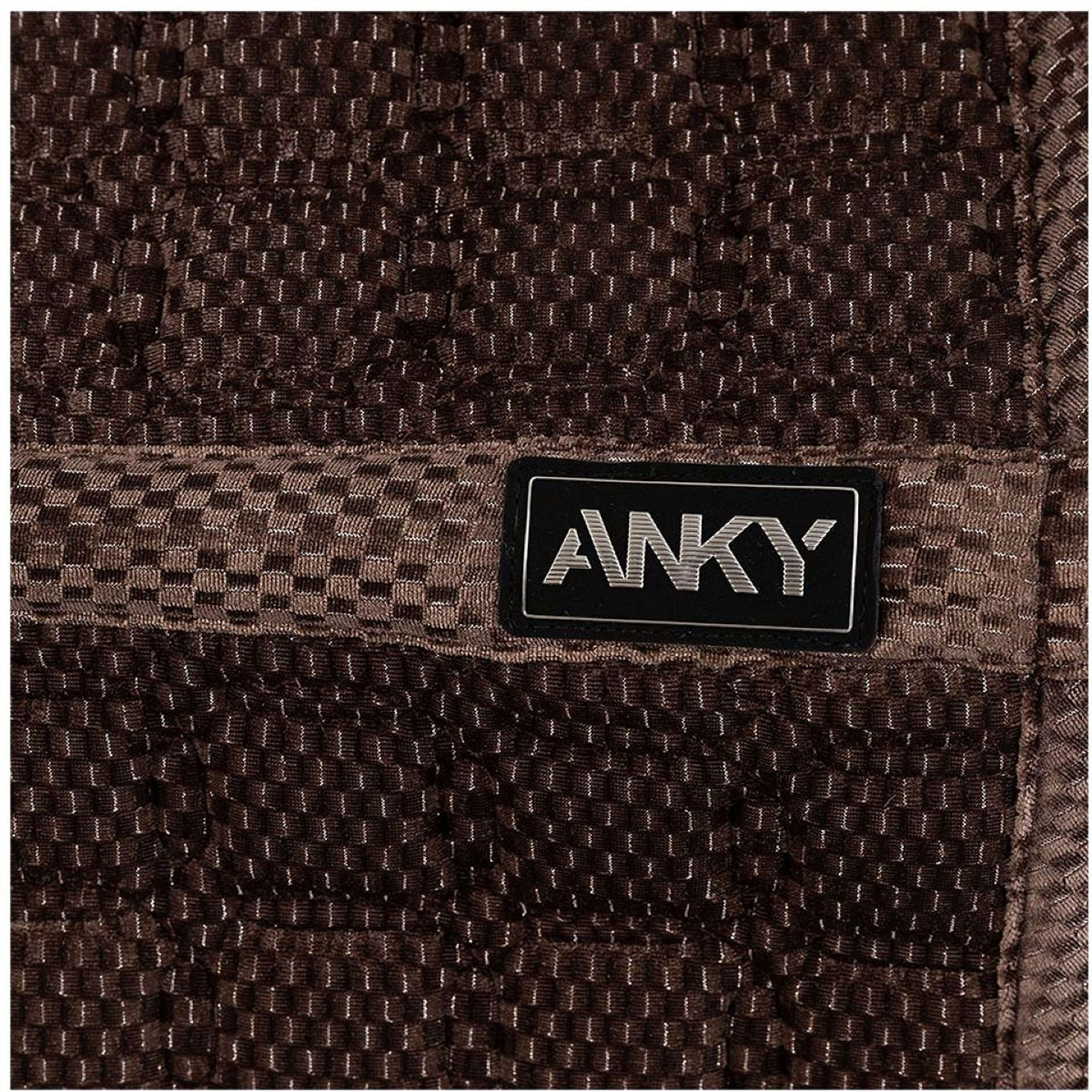 ANKY Saddlepad Check Velvet XB25003 Dressage Deep Taupe