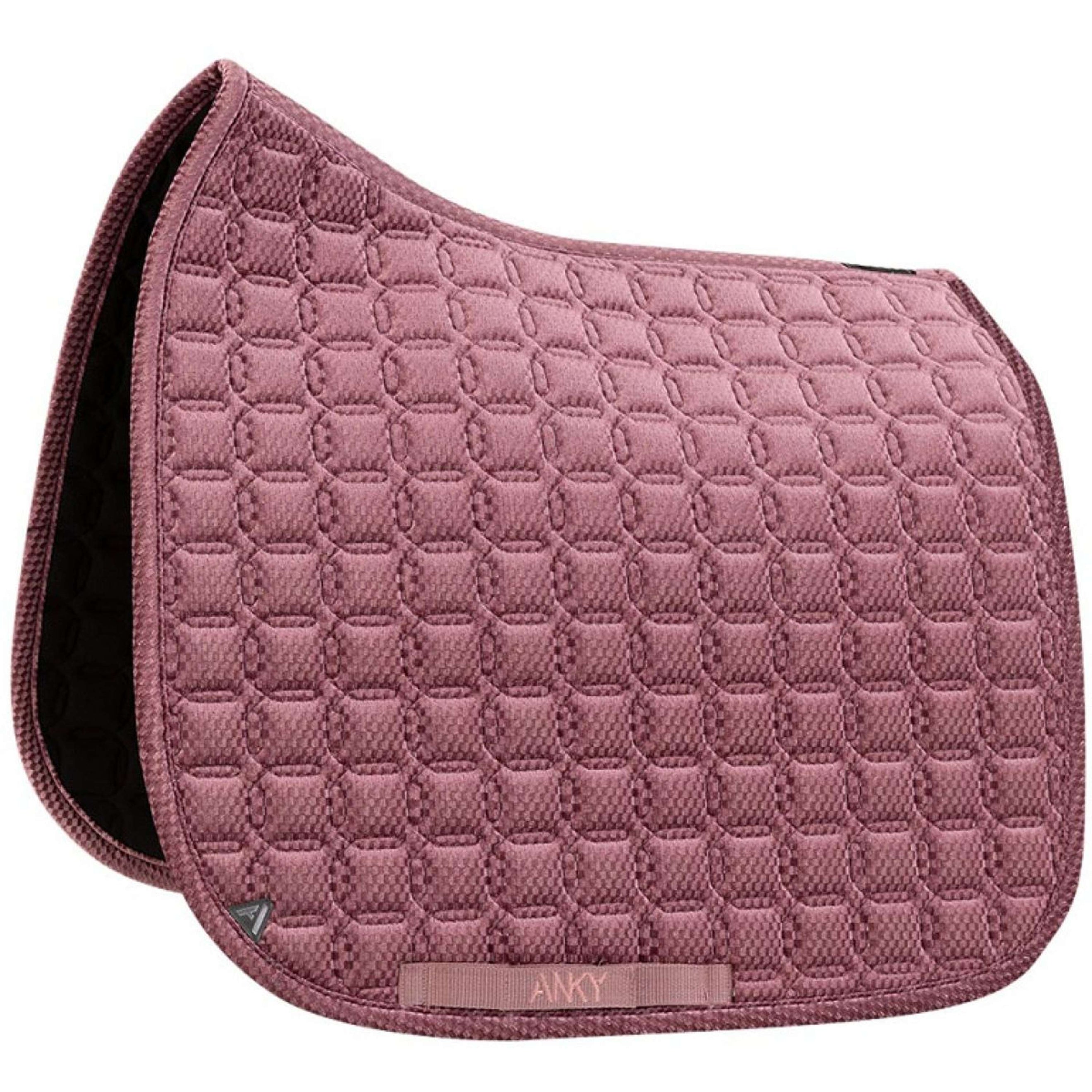 ANKY Saddlepad Check Velvet XB25003 Dressage Mellow Mauve