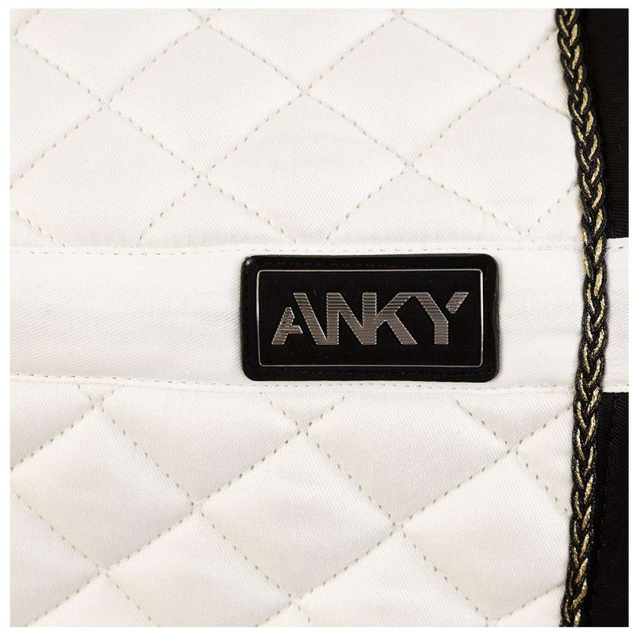 ANKY Saddlepad Presence XB25005 Dressage White/Black