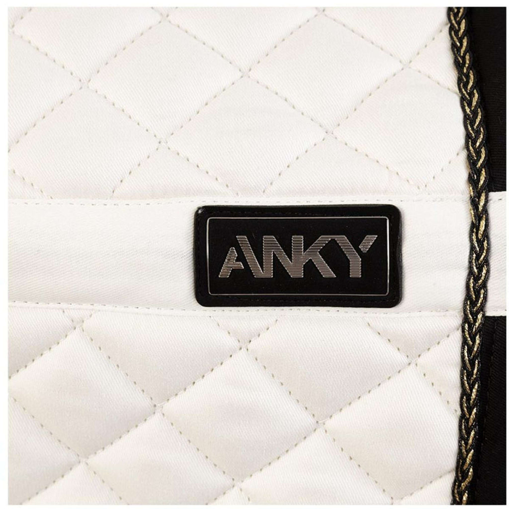 ANKY Saddlepad Presence XB25005 Dressage White/Black