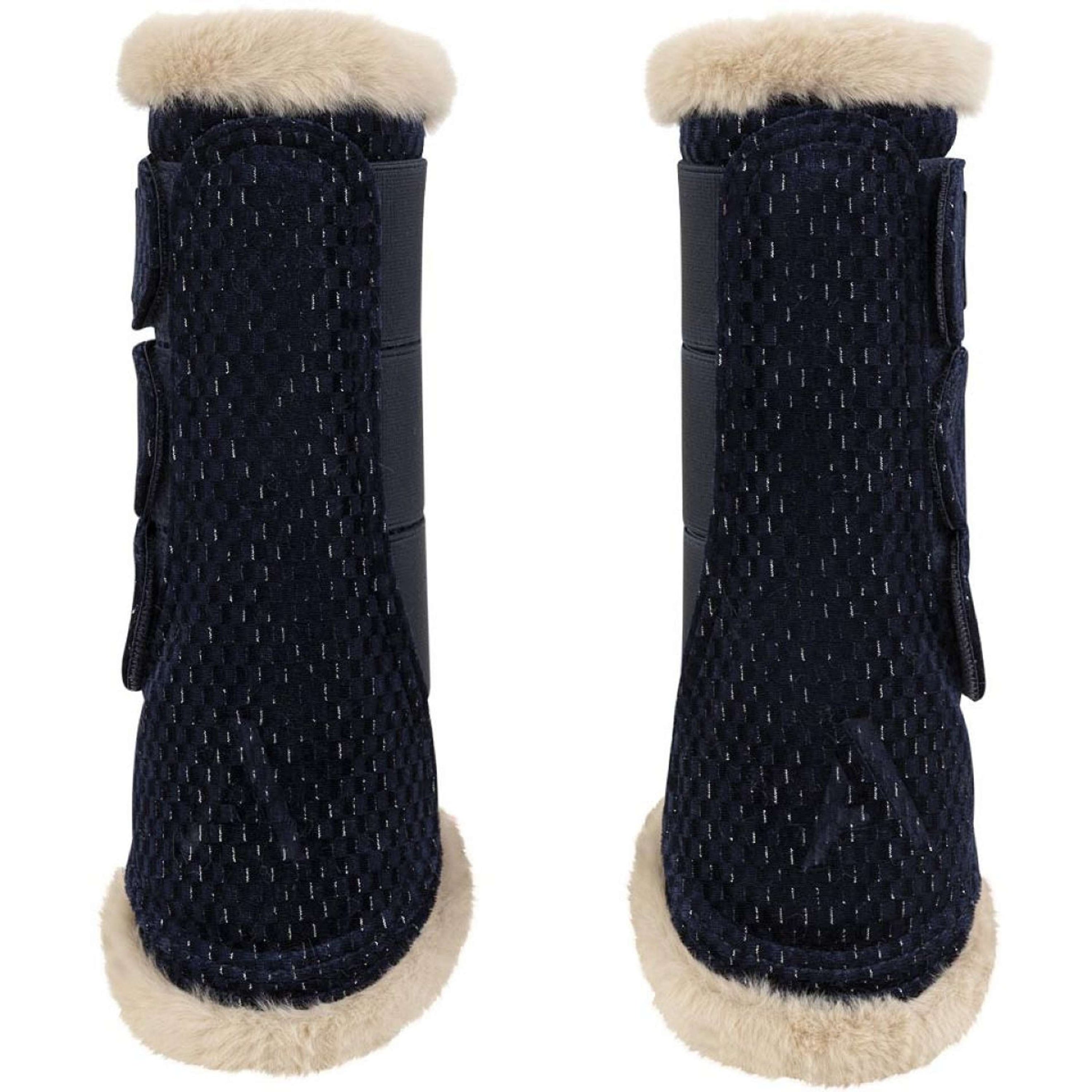 ANKY Dressage Boots Check Velvet ATB25005 Midnight Blue