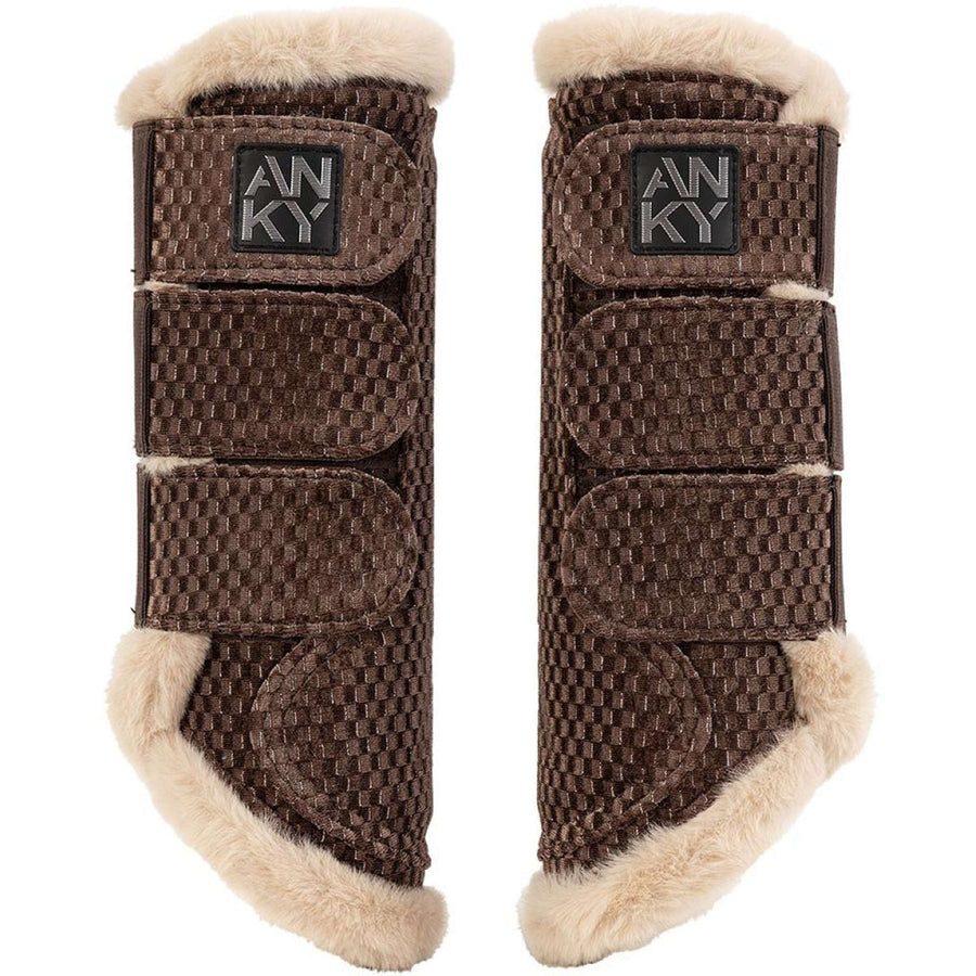 ANKY Dressage Boots Check Velvet ATB25005 Deep Taupe