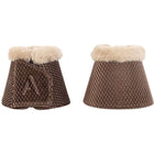 ANKY Bell Boots Check Velvet ATB25009 Deep Taupe