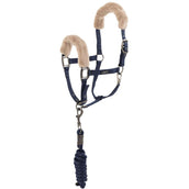 ANKY Head Collar Set Check Velvet ATH25002 Midnight Blue