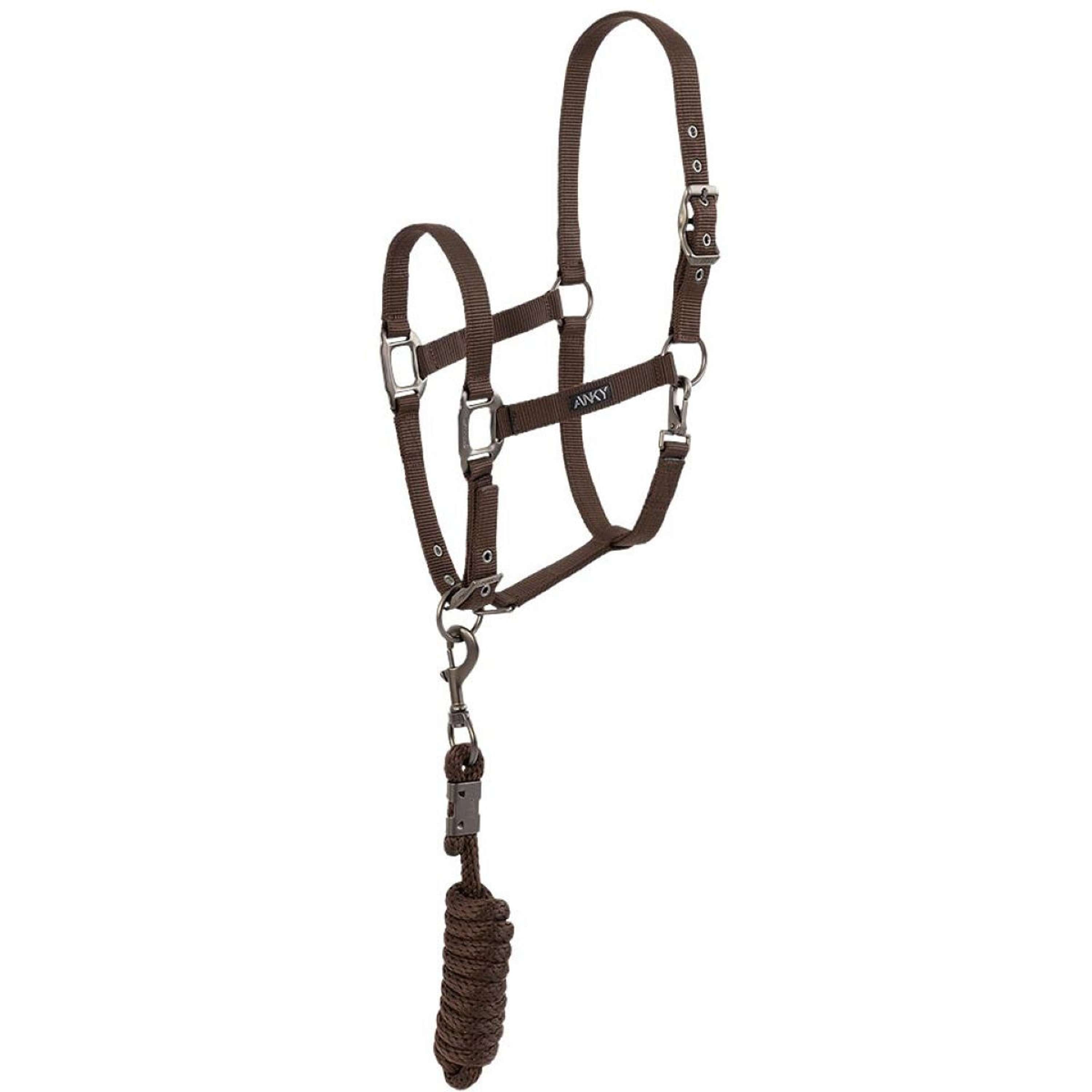 ANKY Halter Set Check Velvet ATH25002 Deep Taupe