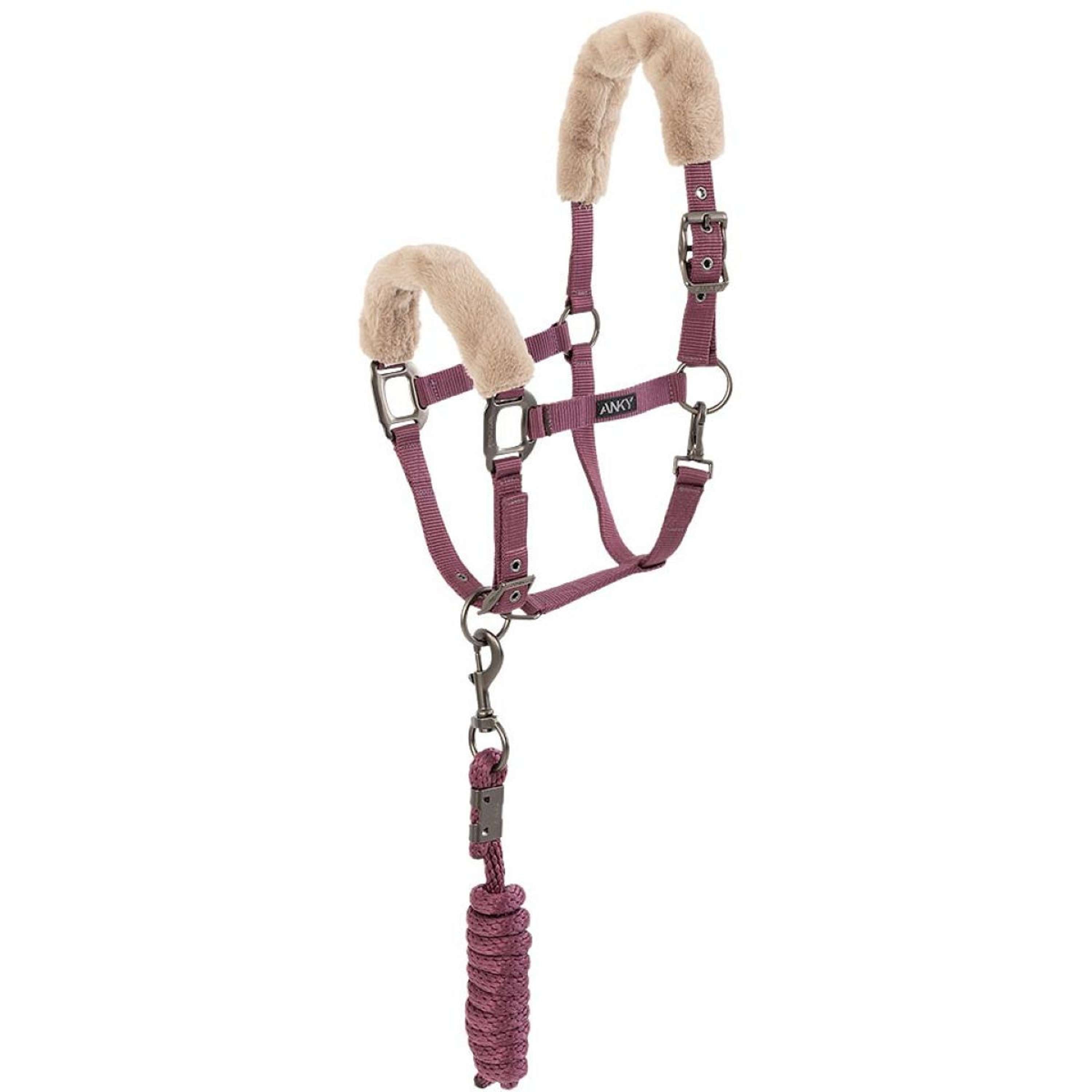 ANKY Halter Set Check Velvet ATH25002 Mellow Mauve