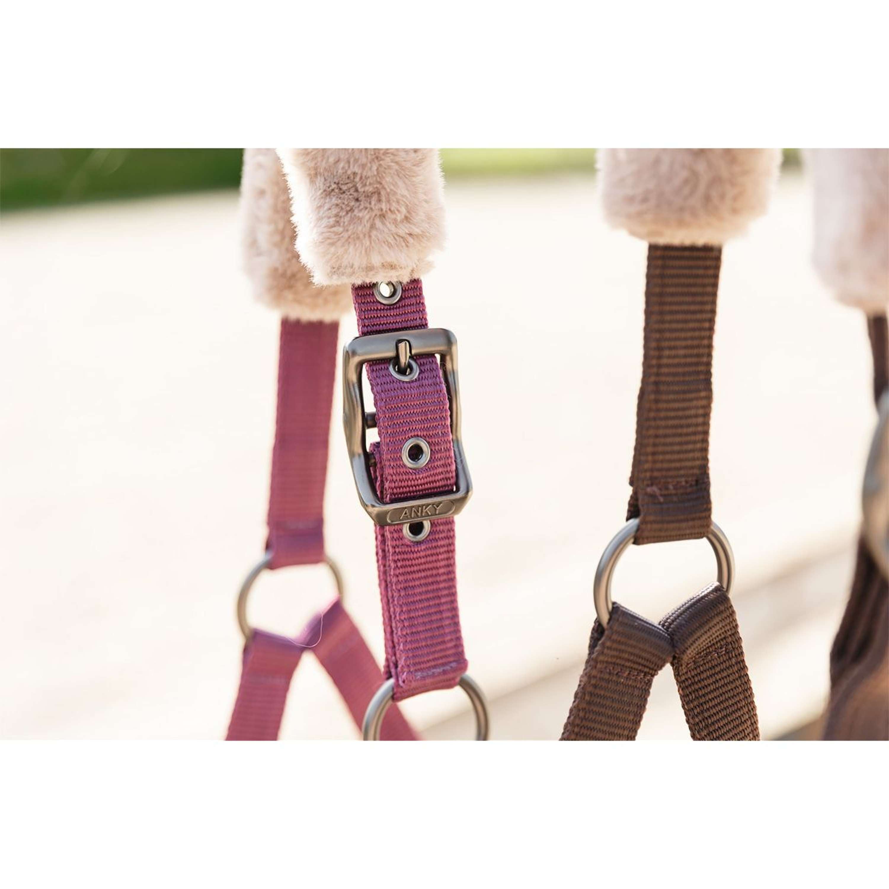 ANKY Halter Set Check Velvet ATH25002 Mellow Mauve