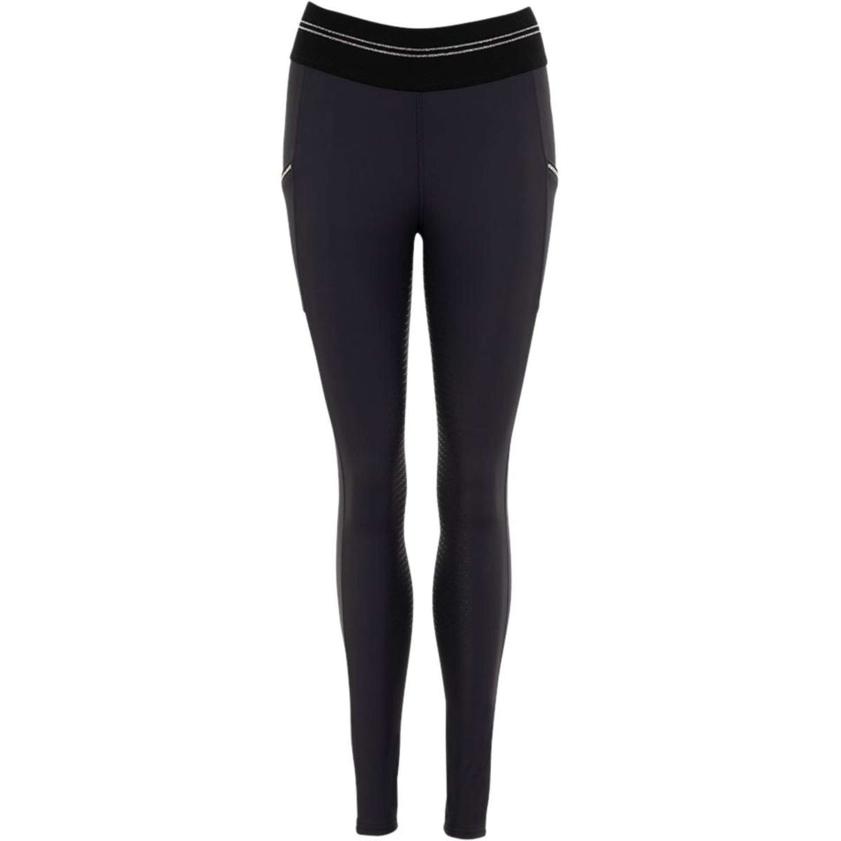 Anky Riding Legging Tournament Full Grip Ladies Ebony