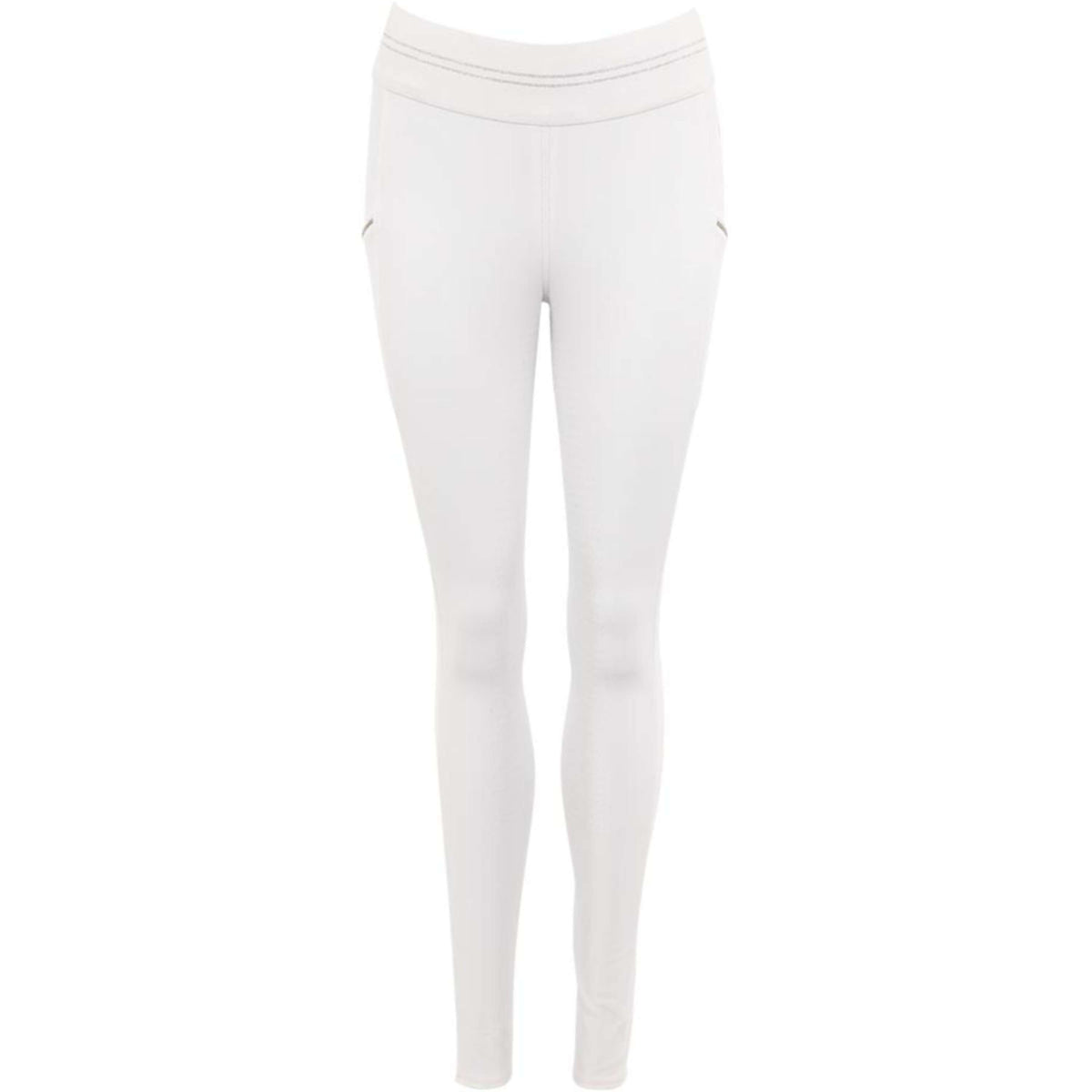 Anky Riding Legging Tournament Full Grip Ladies White