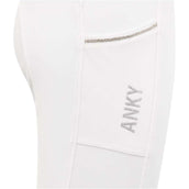 Anky Riding Legging Tournament Full Grip Ladies White