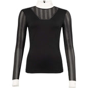 ANKY Competition Shirt Mesh Long Sleeves Black