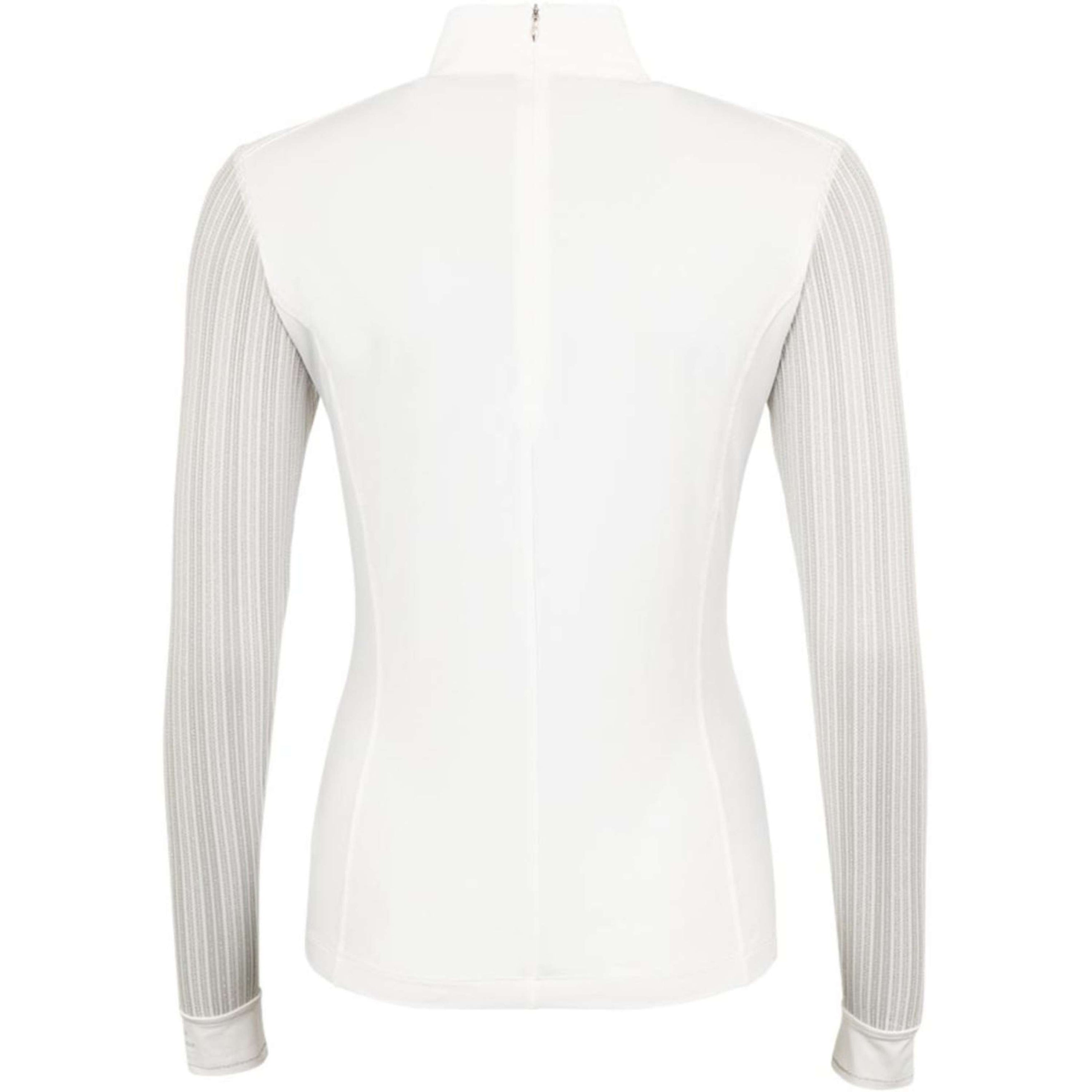 ANKY Competition Shirt Mesh Long Sleeves White