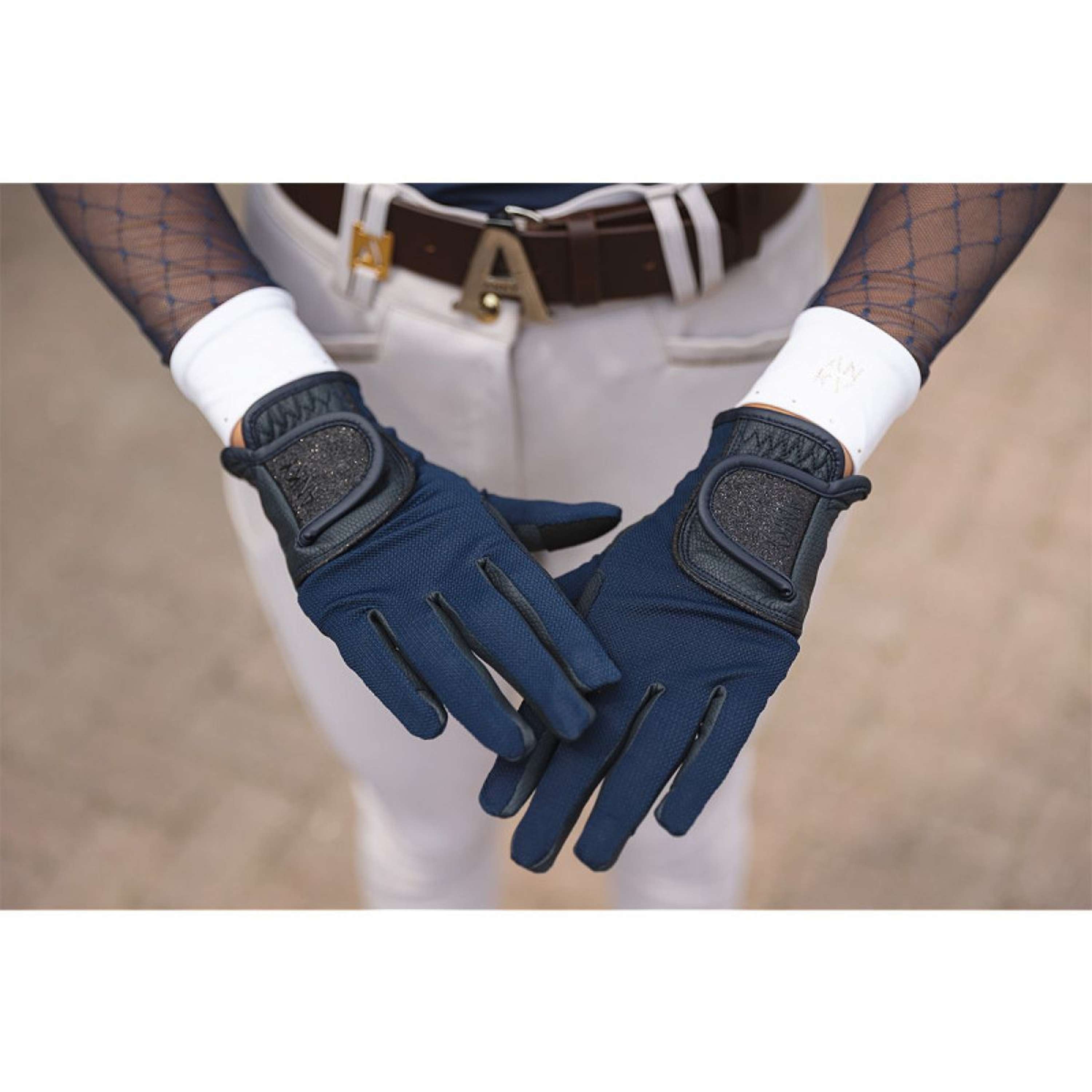 ANKY Riding Gloves Technical Mesh Navy
