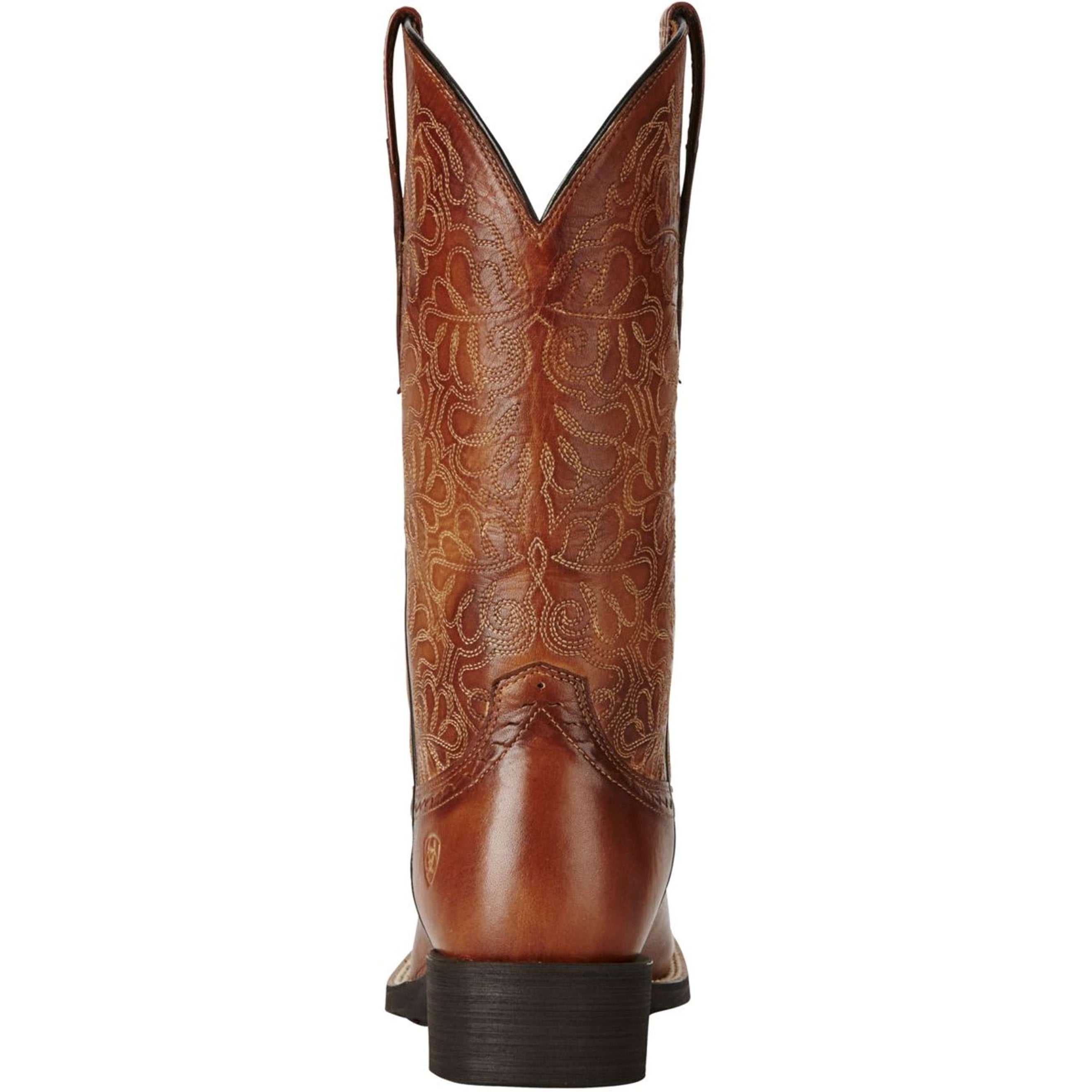 Ariat Western Boots Round Up Remuda Naturally Rich