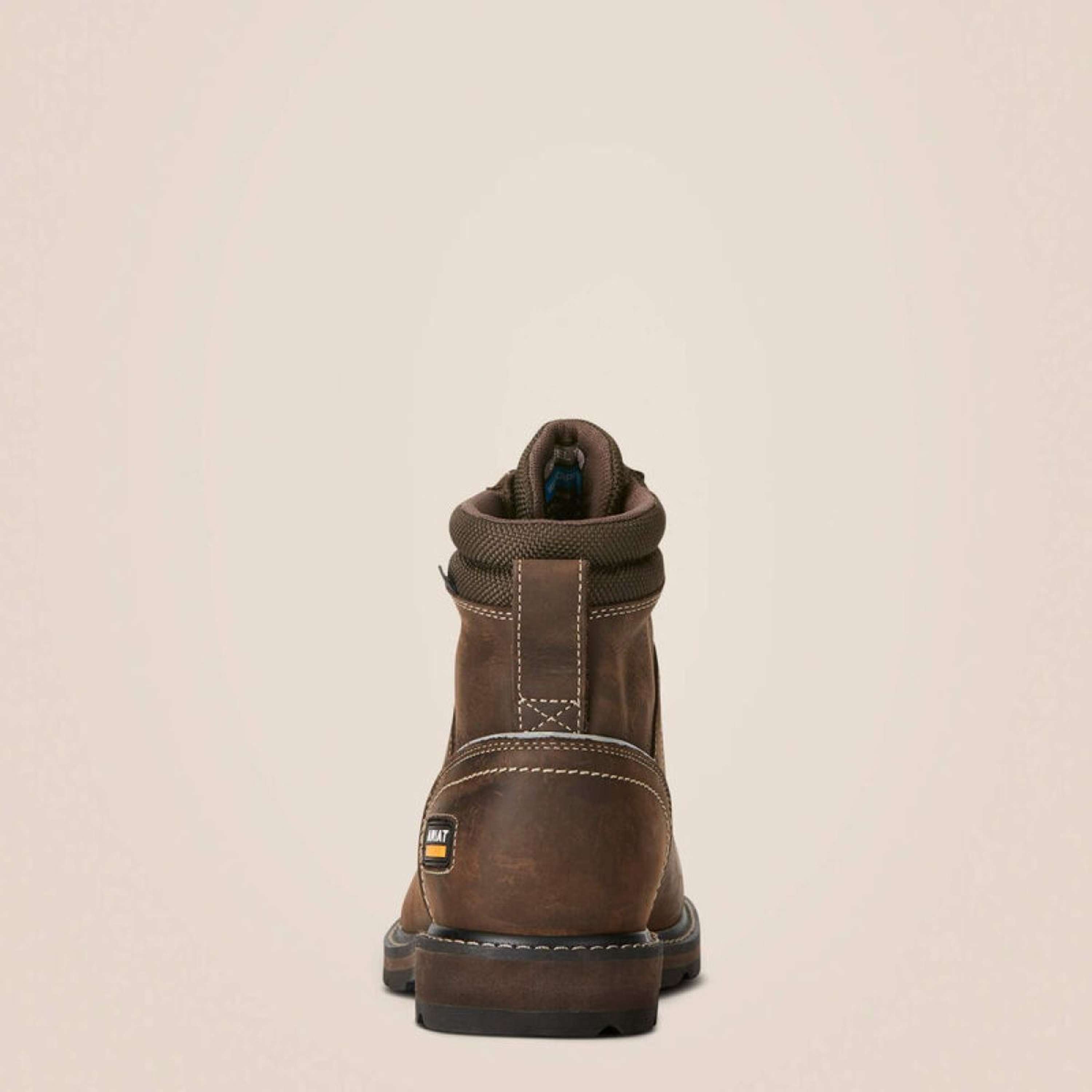 Ariat Outdoor shoes Groundbreaker Lace Steel Toe Waterproof Men Darkbrown