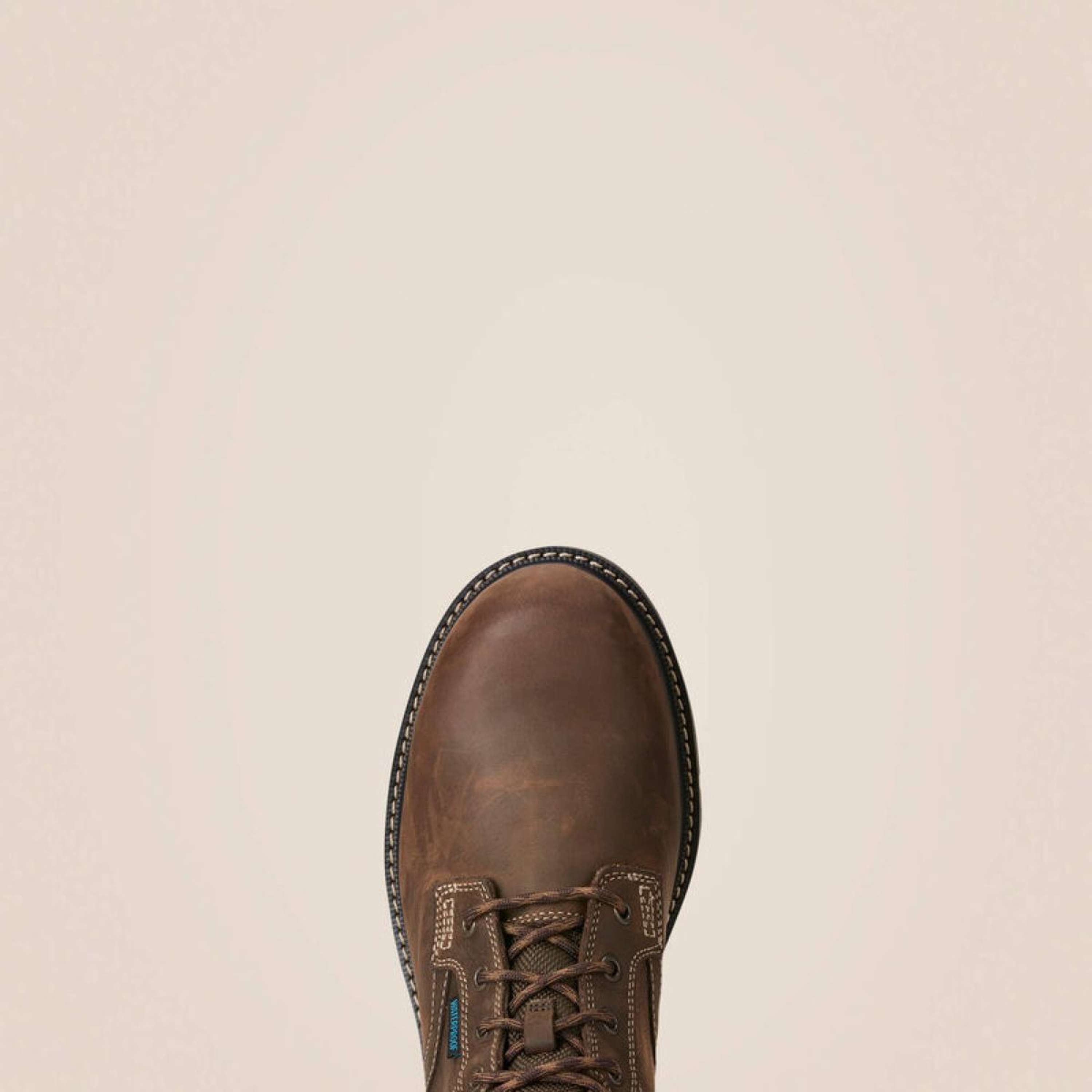 Ariat Outdoor shoes Groundbreaker Lace Steel Toe Waterproof Men Darkbrown