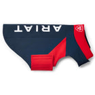 Ariat Dog Coat Team Softshell Blue red