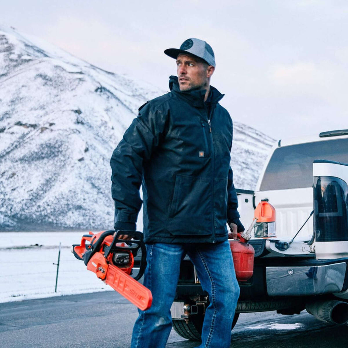 Ariat Jacket Rebar Storm Fighter 2.0 Waterproof Men Black