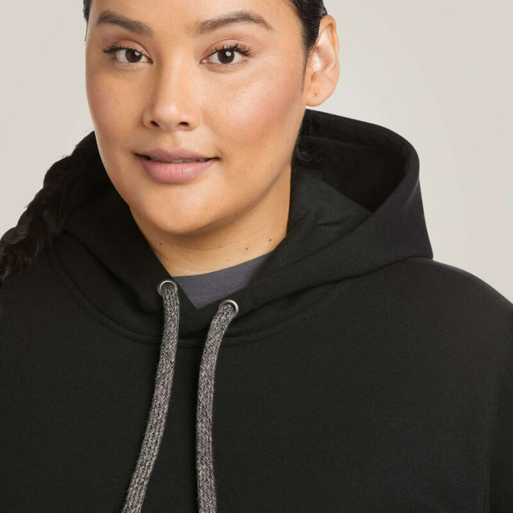 Ariat Hoodie Rebar Graphic Women Black/Purple