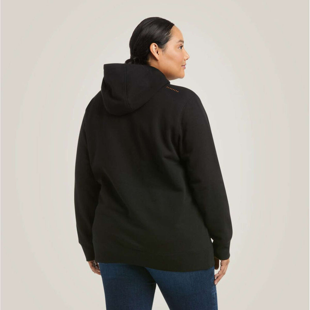 Ariat Hoodie Rebar Graphic Women Black/Purple