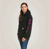 Ariat Hoodie Rebar Graphic Women Black/Purple