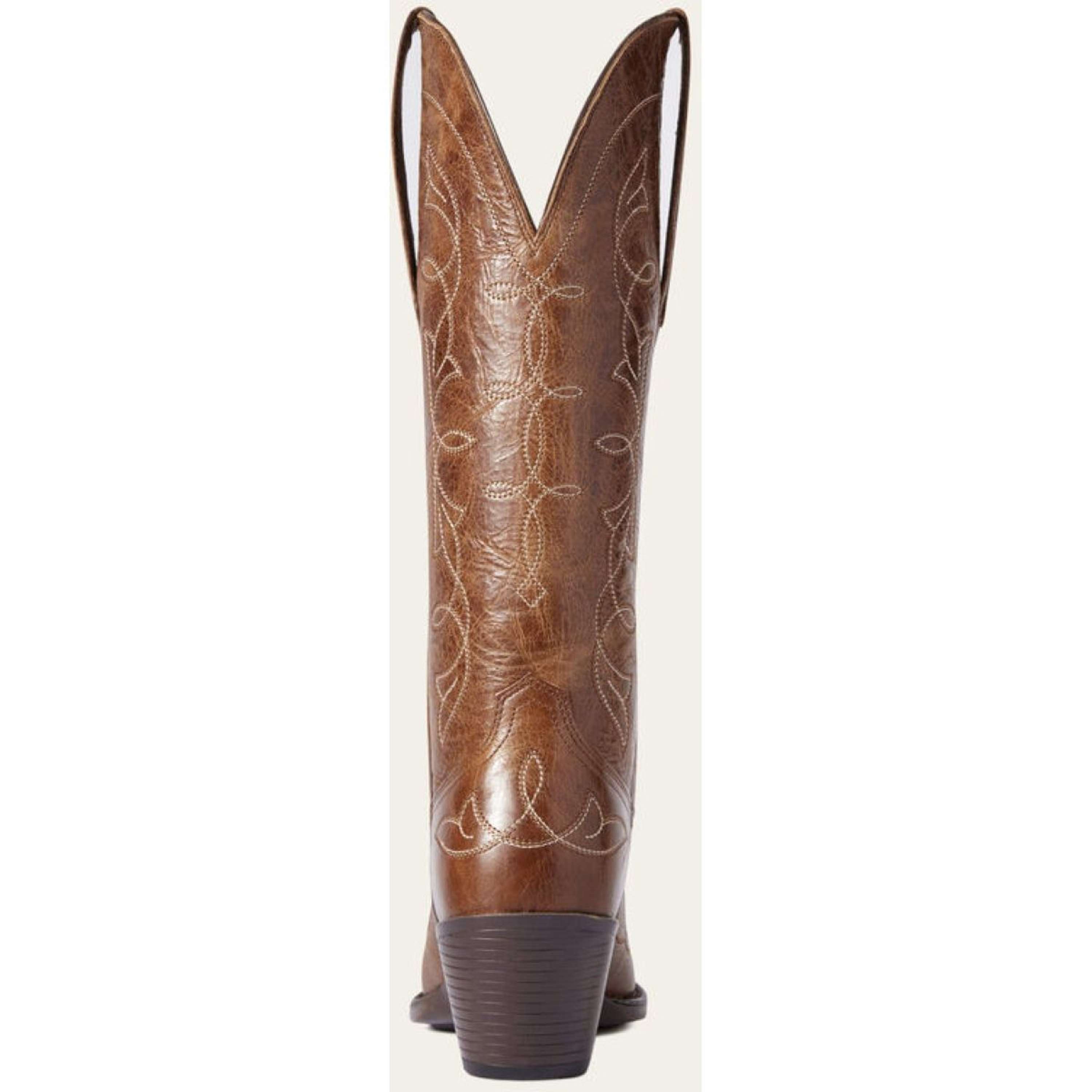 Ariat Western Boots Heritage D Toe StretchFit Women Dark Tan