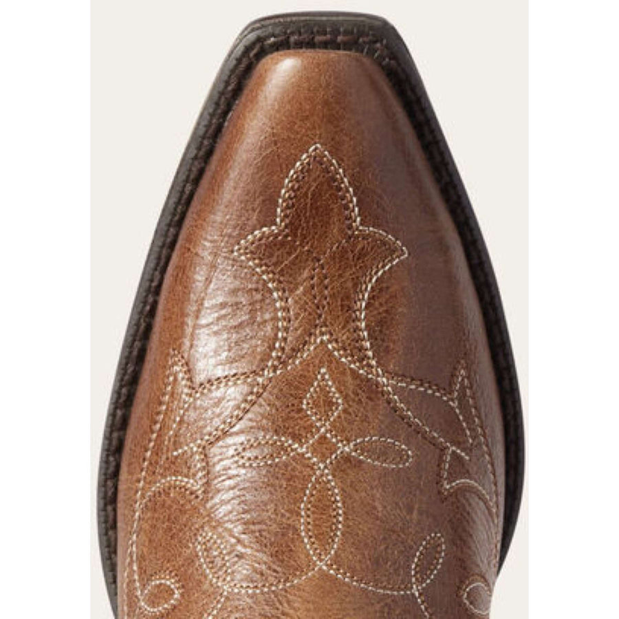 Ariat Western Boots Heritage D Toe StretchFit Women Dark Tan