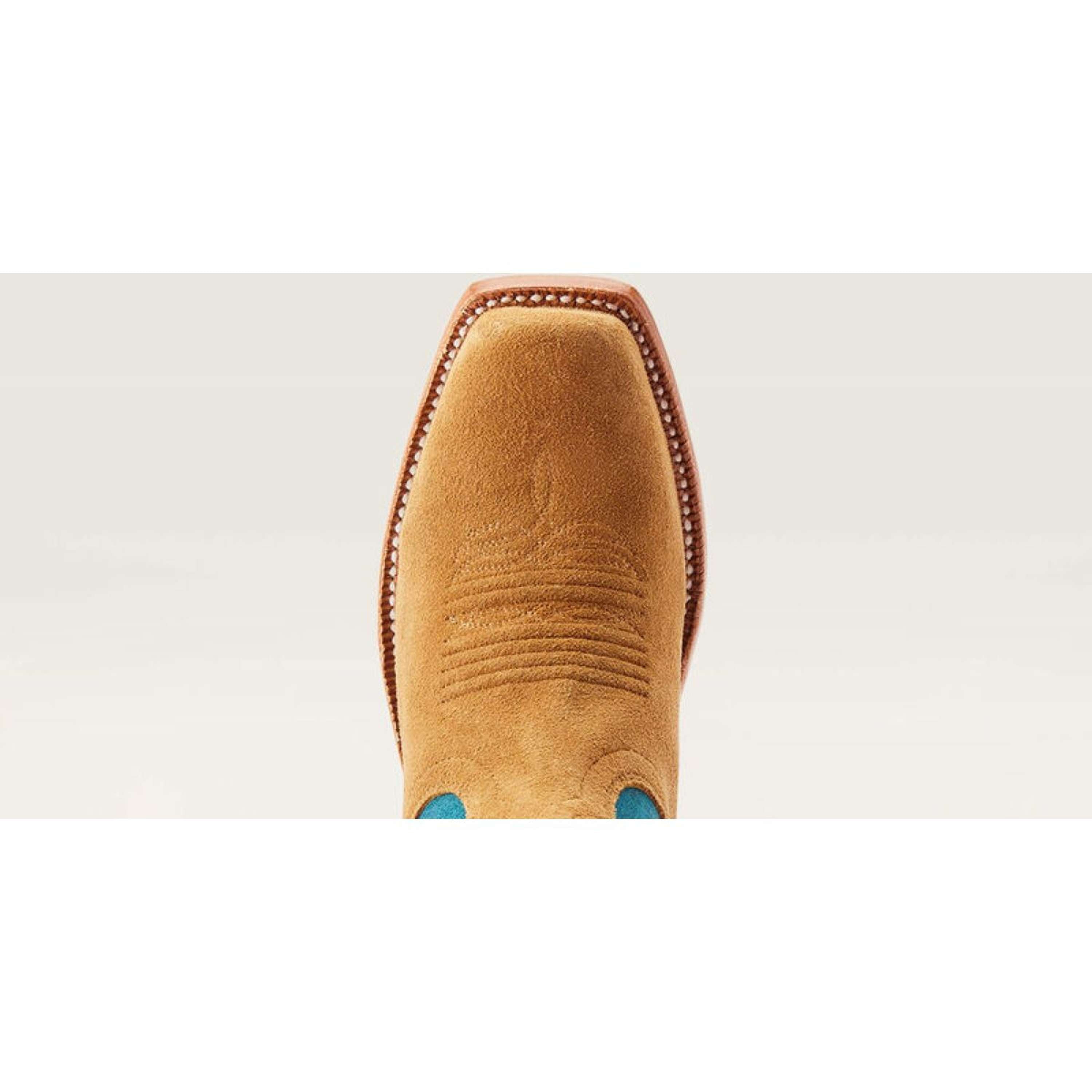 Ariat Western Boots Futurity Boon Women Buckskin Roughout
