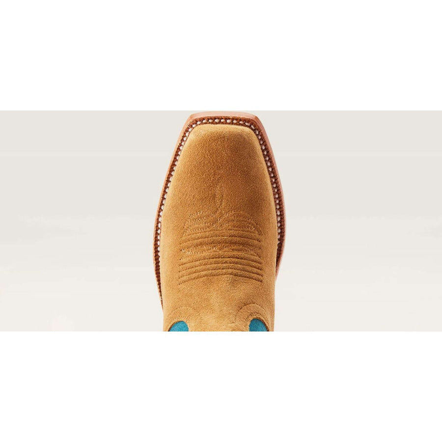 Ariat Western Boots Futurity Boon Women Buckskin Roughout