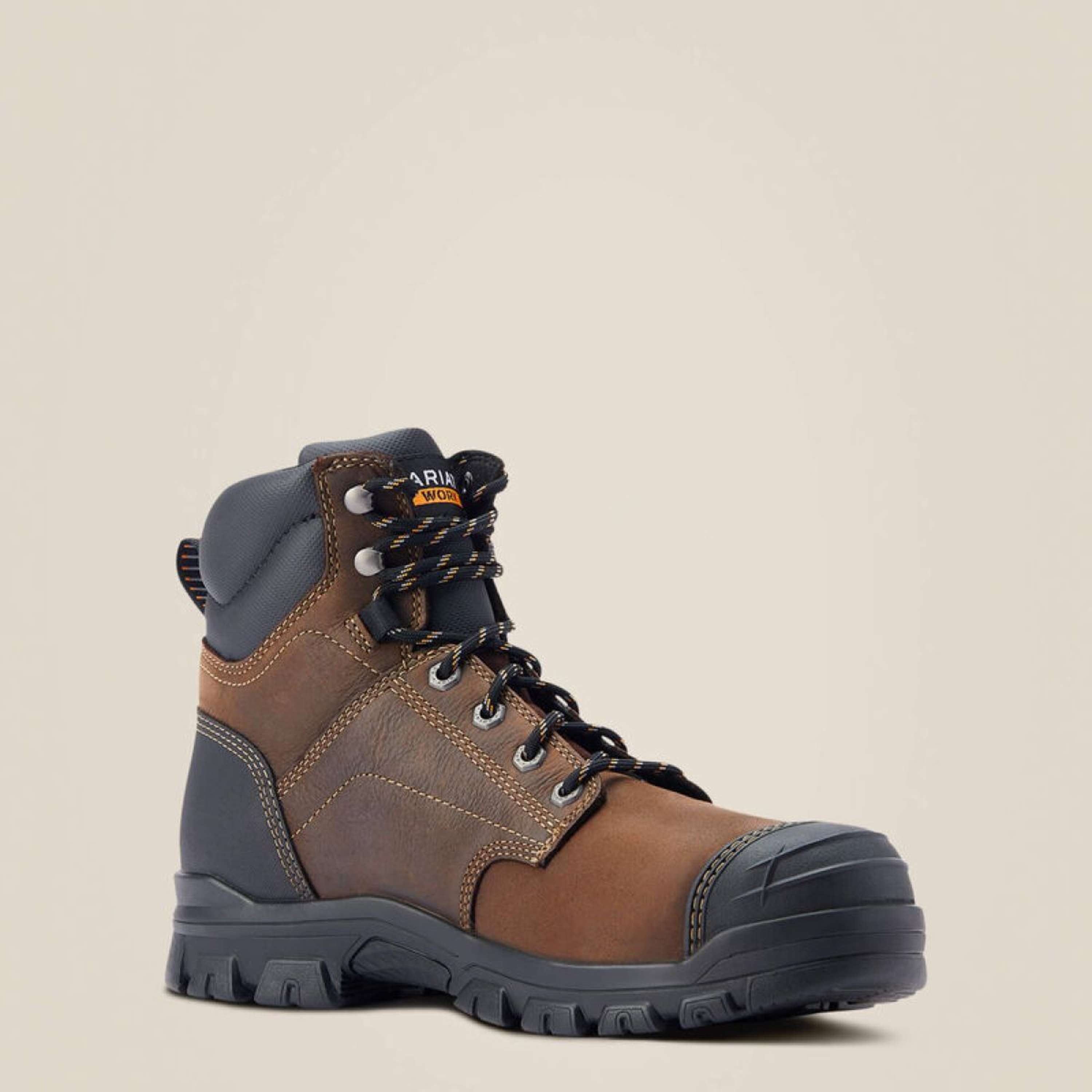 Ariat Outdoor shoes Treadfast Waterproof Steel Toe Men Darkbrown