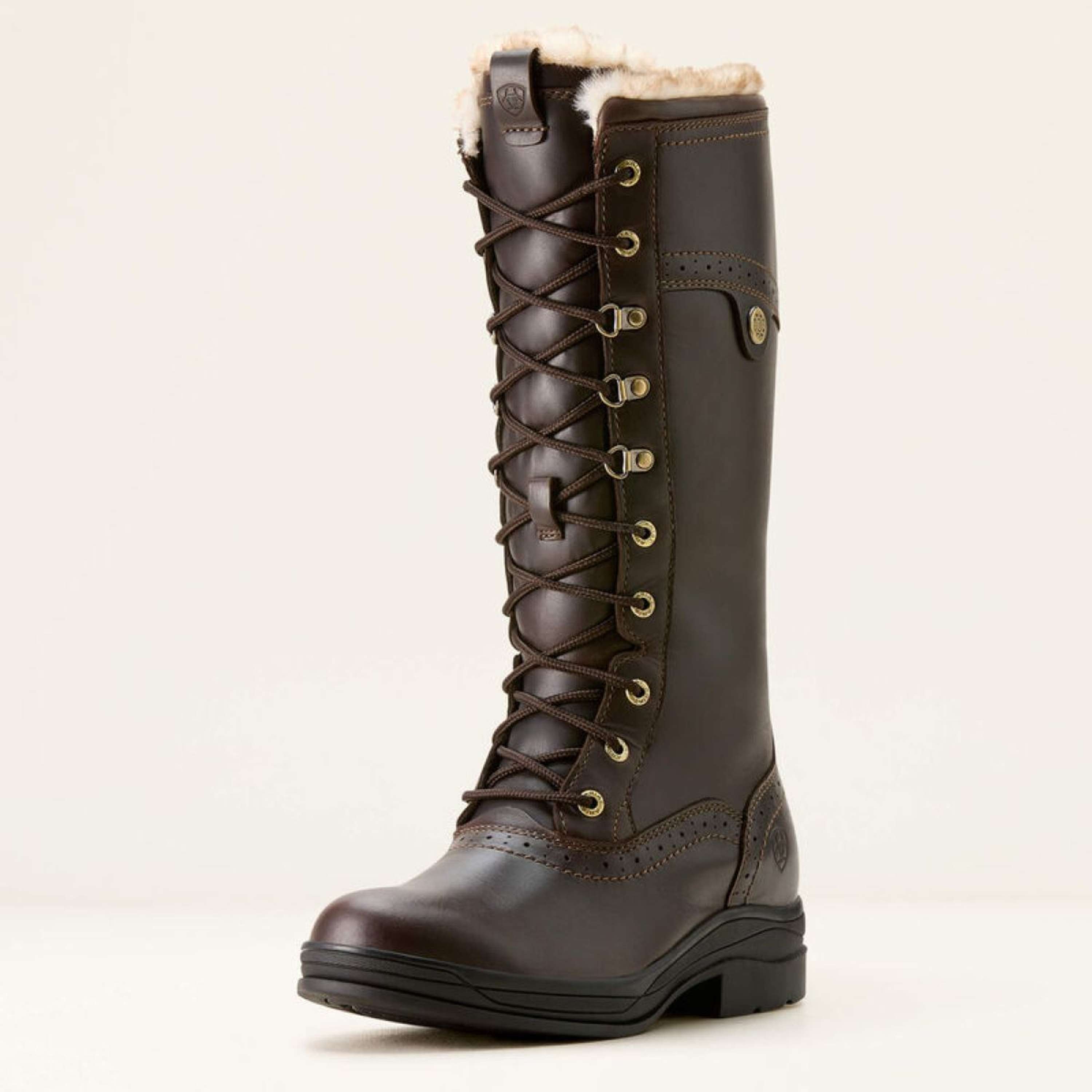Ariat Outdoor Boots Wythburn II Sherpa Waterproof Women Dark Mocha