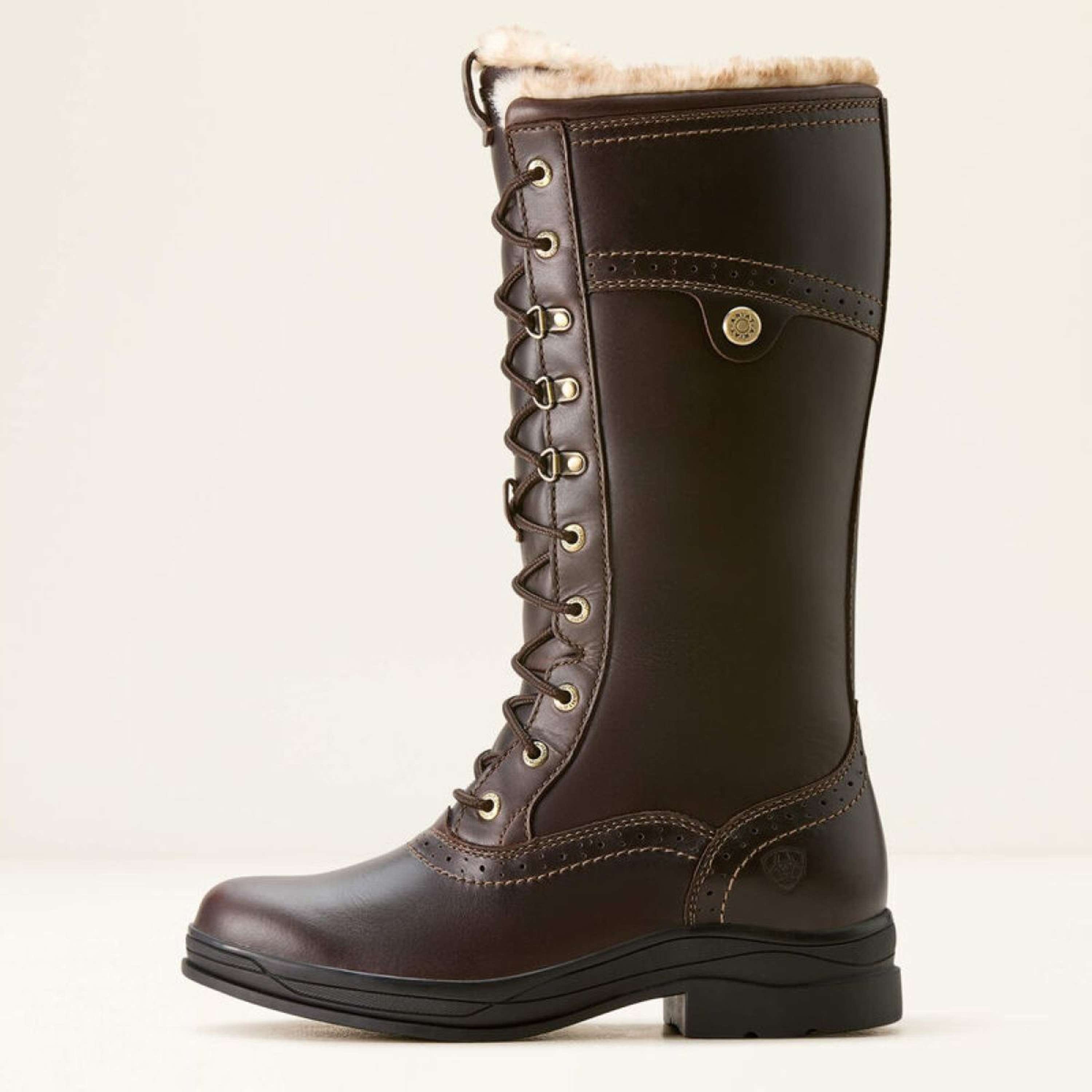 Ariat Outdoor Boots Wythburn II Sherpa Waterproof Women Dark Mocha