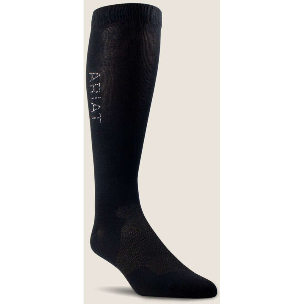Ariat Riding Socks AriatTek Radiant Black