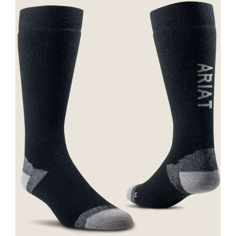 Ariat Riding Socks Country Performance Merino Black